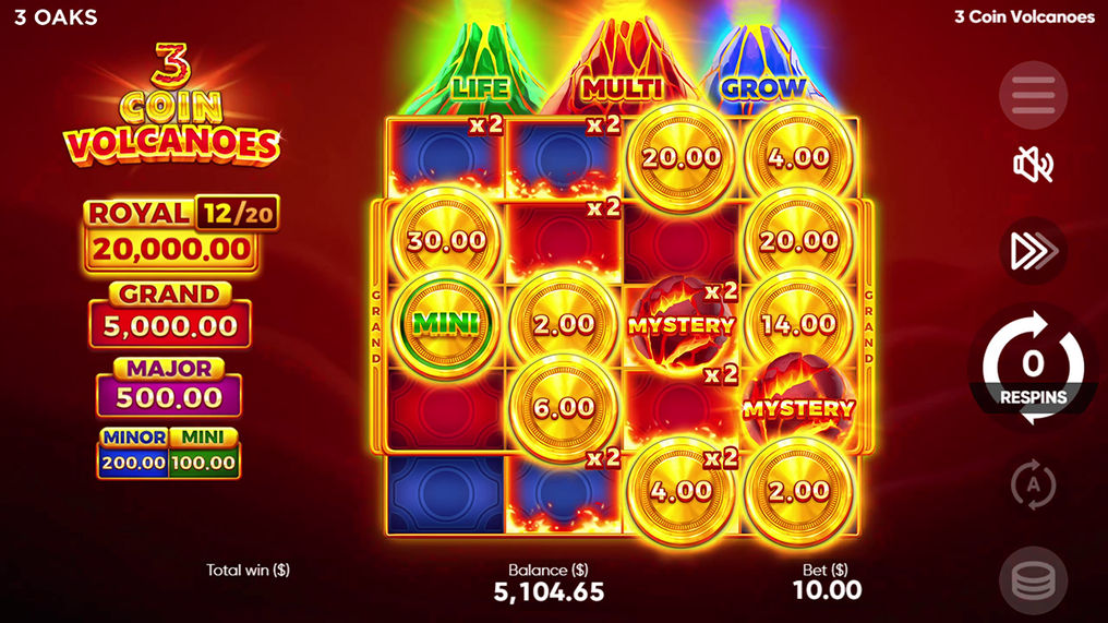 3 Coin Volcanoes Login image